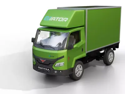 Montra Electric Eviator truck 3D model