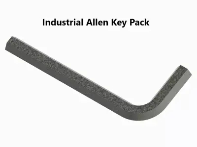 Industrial Allen Key Pack 3D print model