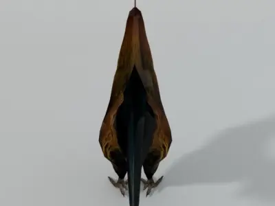 Rooster Low-poly 3D model purchase