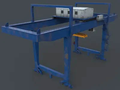 PBR Rail Mounted Gantry Crane RMG V1 - Multi color Pack