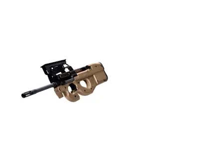 FN P90 rifle  3D model