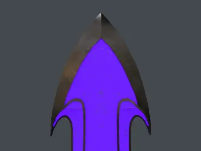 Sci-Fi Sword V4 - 03 Low-poly 3D model purchase