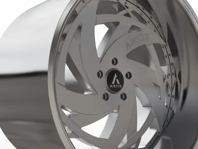ARTIS LUNA WHEEL 3D MODEL 3D model