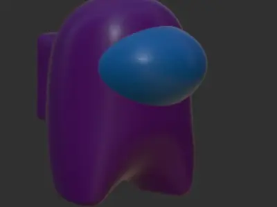 Among us -no - 3D model