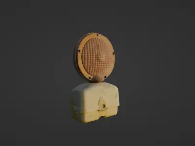 Hazard Light 3D model