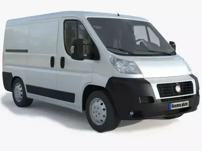 Fiat Ducato  Panelvan 3D model