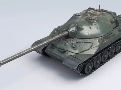 IS-7 Russian Tank 3D model