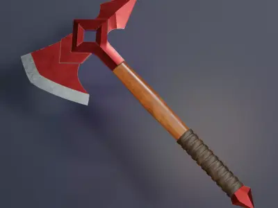 axe melee Weapon  Free 3D model