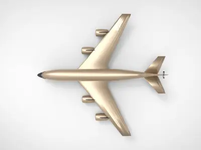 US Military Aircraft 7 list 3d model  Low-poly 3D model