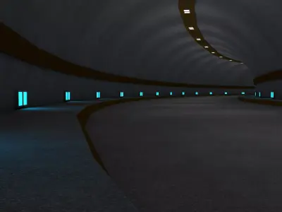 Tunnel 3D model purchase