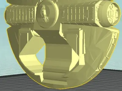 Millennium Falcon Penny Bottle Opener 5C Free 3D print model