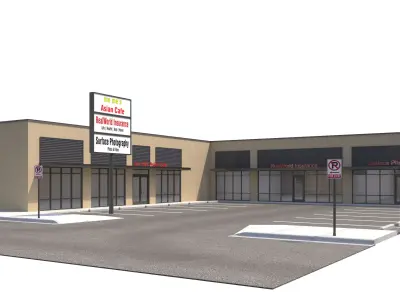 Retail-100 Retail Store 3D model