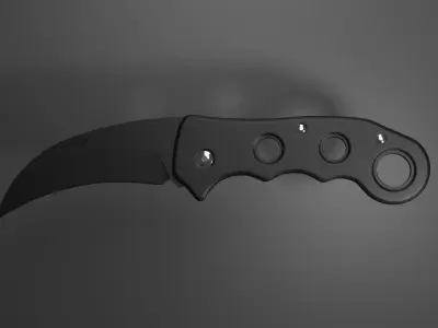  Karambit knife 3D model