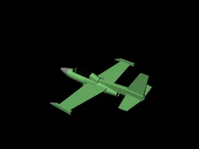 T-610 Super Pinto Low-poly 3D model
