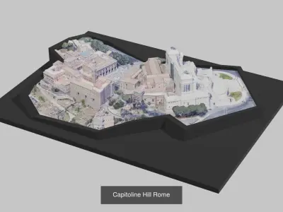 Italian Monuments 3D Model Collection