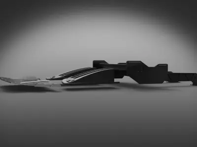 Adjustable Racing Dampers tuning  3D model