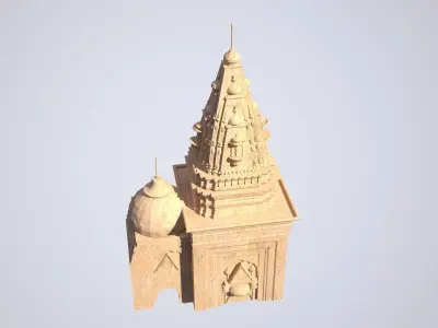 Shiva Temple 3D model