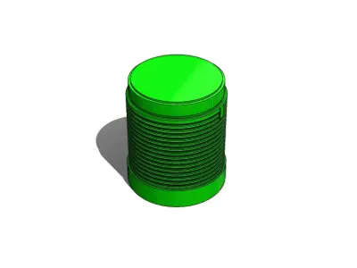 Modulo LED Verde WEG LTW ML50 2C E26 Green Led Module 3D model