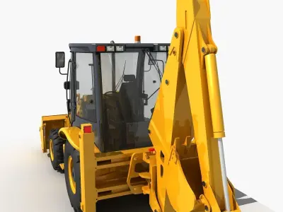 Collection Construction Vehicles 02 3D model