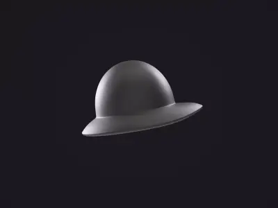 Metal Helmet 3D model