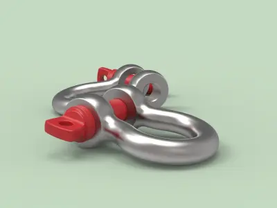 Anchor shackle G-209 3D model