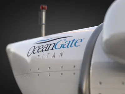 Titan Ocean Gate 3D Model Free 3D model