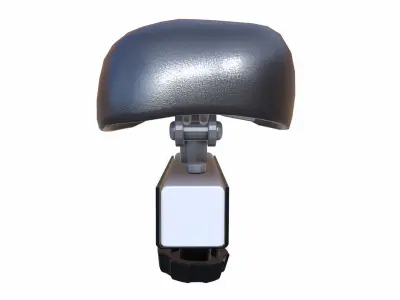 Bicycle Seat Low-poly 3D model get
