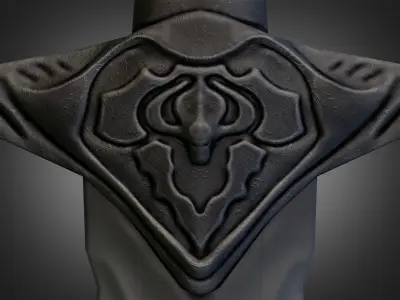 Stylized Swords Weapon PBR low-poly game ready Free low-poly 3D model