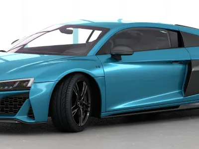 Audi R8 2020 3D model