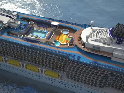 Quantum Of The Seas VRAY 3D model purchase
