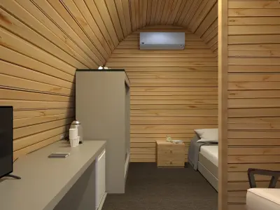 Camping Pod  3D model