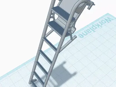 F22 boarding ladder Free 3D print model