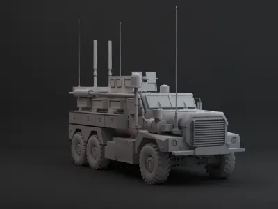cougar 6x6 3D model