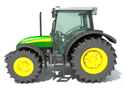 Generic Tractor 3D model