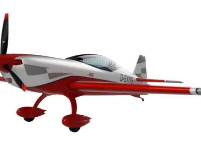 Extra NG Aerobatic Aircraft Miniature 3D model