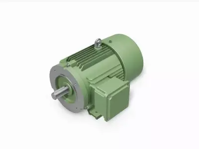 112M B34b Right IEC electric motor - 3D CAD model 3D model
