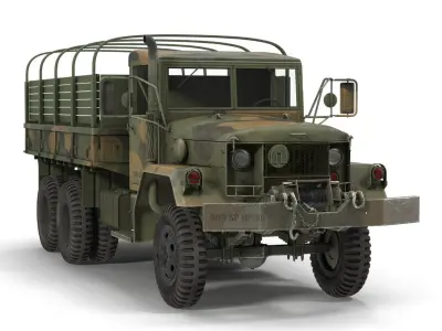  US Military Cargo Truck m35a2 Camo 