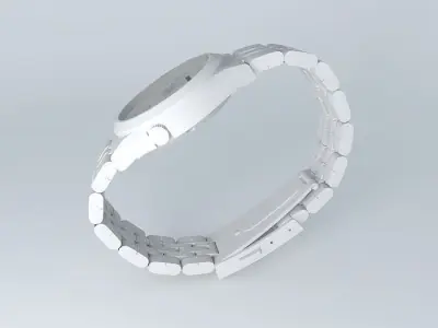 SEIKO 5 watch Free 3D model