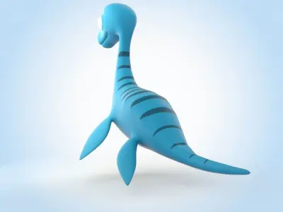Plesiosaurus 3D model