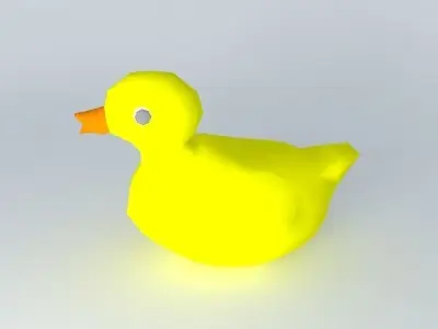 Rubber Duckie Free 3D model