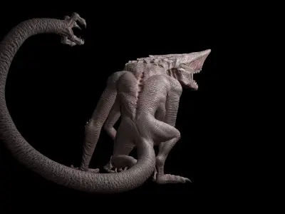 Monster Low-poly 3D model