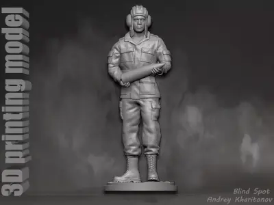 The tanker 3D print model