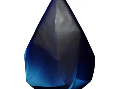 Fantasy Mana Crystal Gem 3D model