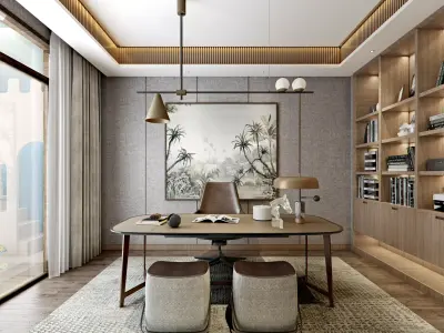 office room 3D model