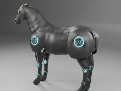 The Robot Horse 3D model