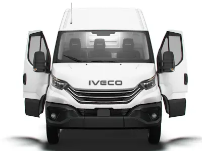 Iveco Daily Van L2H2 HQ Interior 2025 3D model