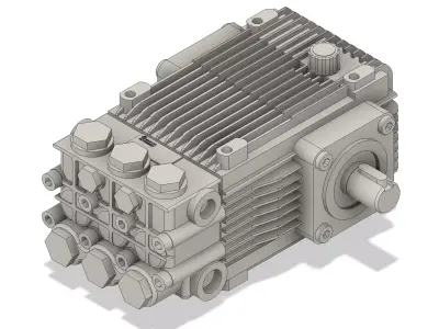 Hydraulic pump Annovi Reverberi 3D model