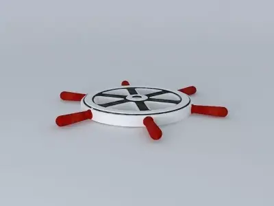 Steering wheel UFSC 3D model