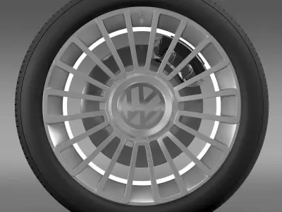 Volkswagen UP wheel 3D model