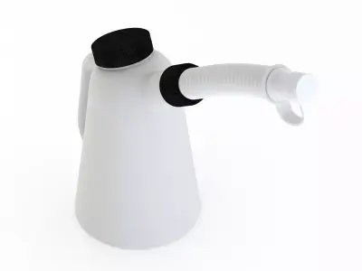 Garage Measuring Jug With Lid And Spout 3D model